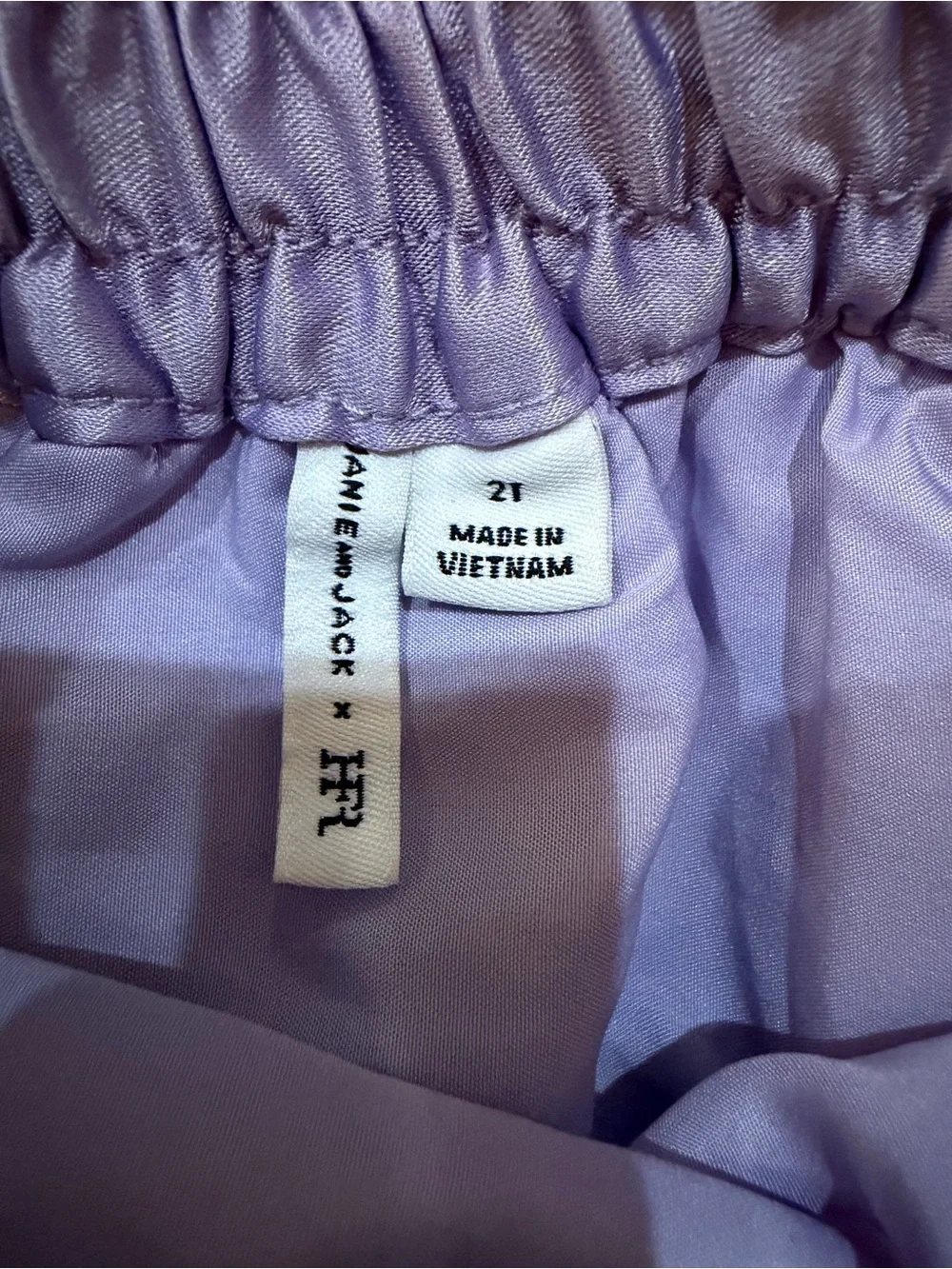 Janie and Jack Black Top with Lavender Tulle Skirt Set